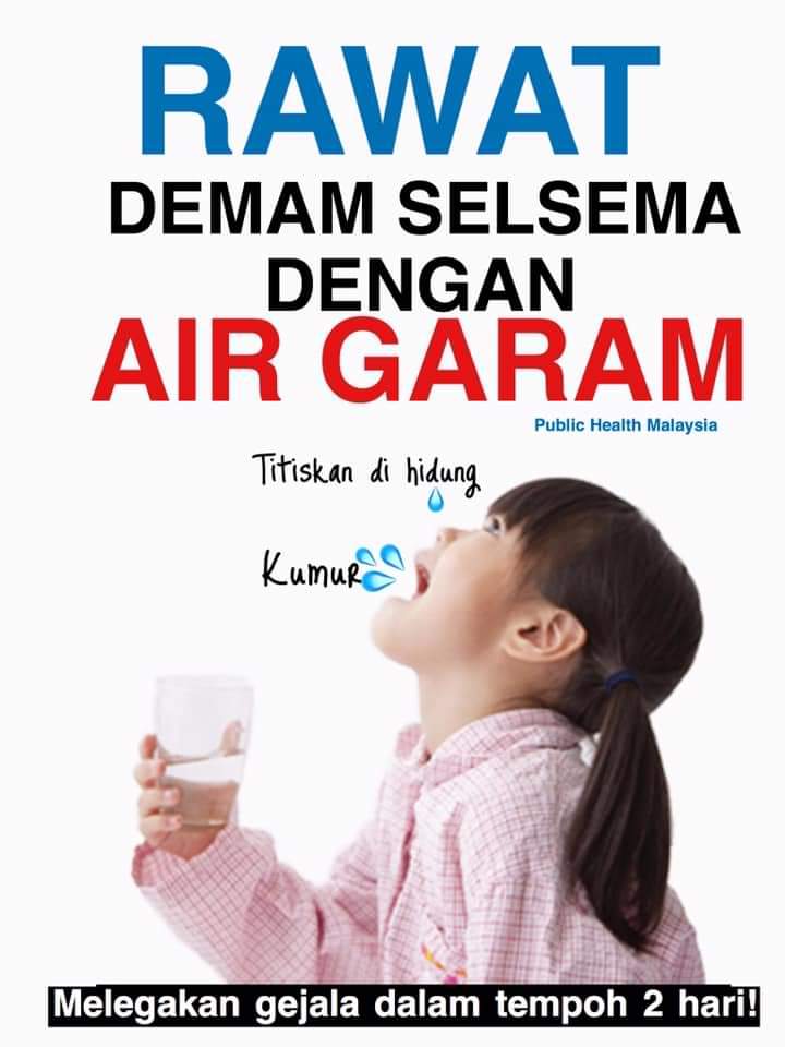 Rawat Demam Dengan Air Garam