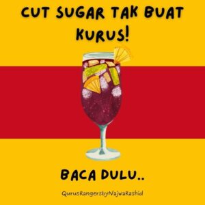 cut sugar tak kurus