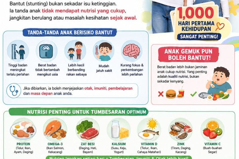Masalah Anak Bantut – Bukan Salah Genetik