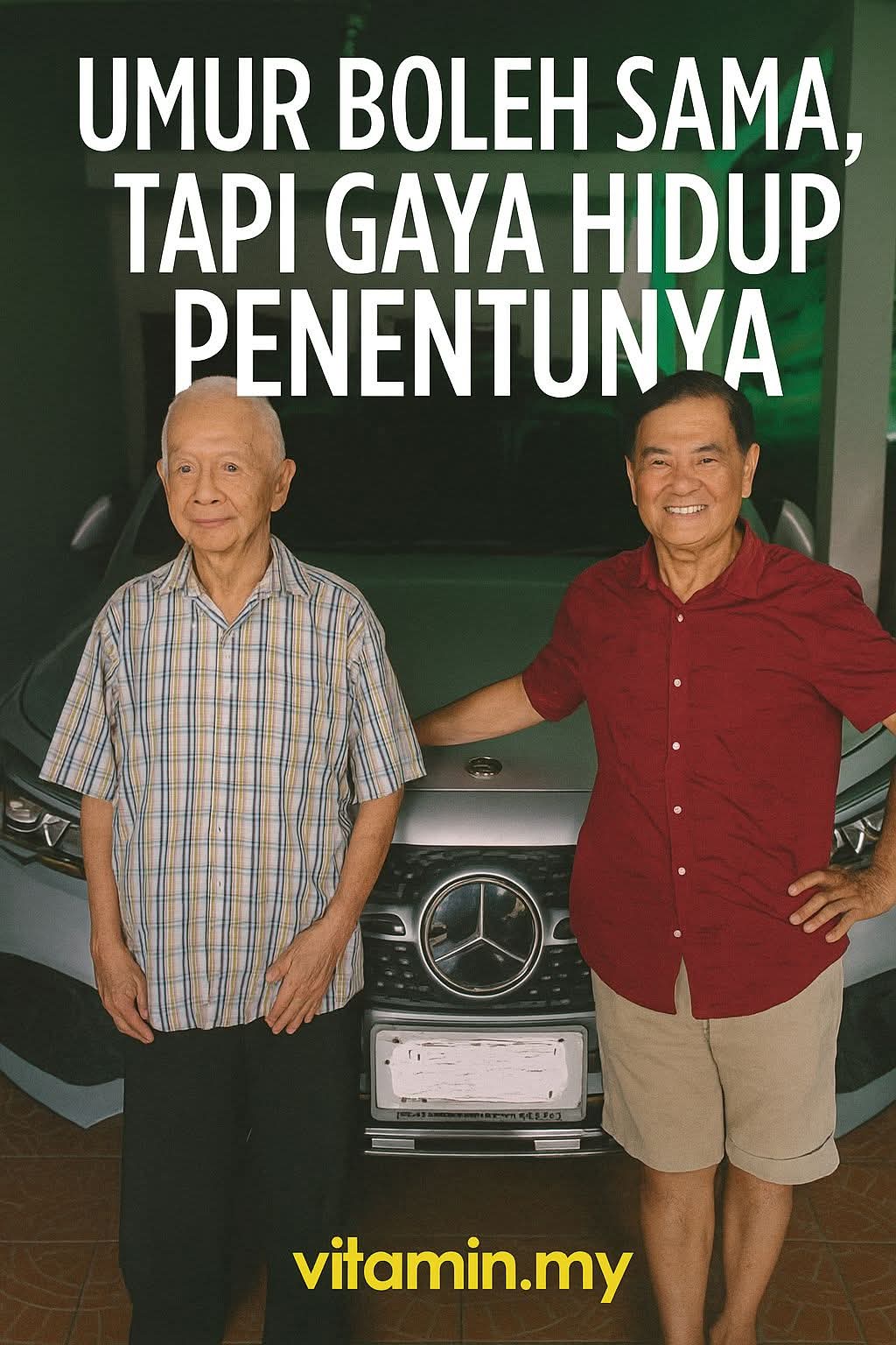 Umur Sama Rupa Berbeza ? Gaya Hidup Pengaruhi Penuaan