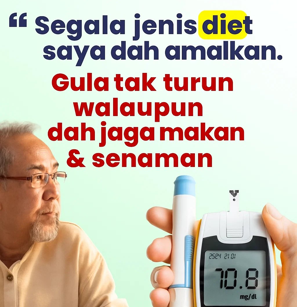 gula tak turun