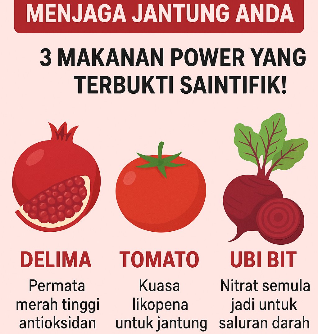 makanan jaga jantung