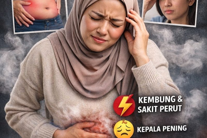 Angin Berlebihan Dalam Badan : Punca,Kesan, dan Cara Mengatasinya Secara Semulajadi