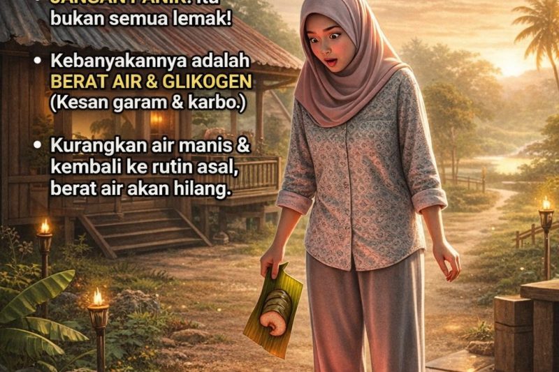Naik 3kg Dalam 3 Hari Raya? Ini Sains Di Sebalik ‘Misteri Penimbang Berat Sebelah’
