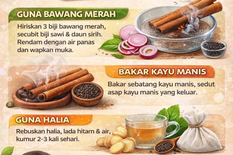 Petua Hilangkan Resdung – Rahsia Nenek Moyang Masih Relevan Hingga Kini