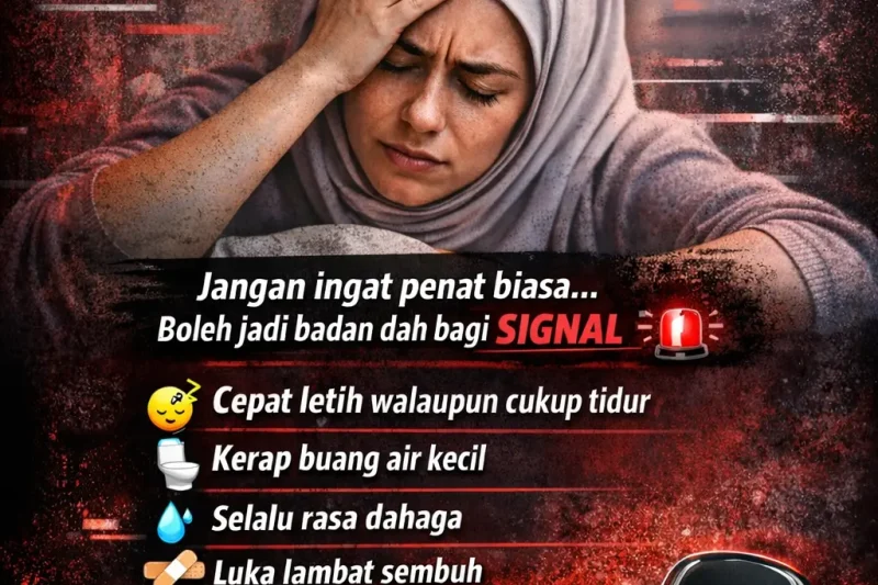 Selalu Letih Tanda Kencing Manis ?