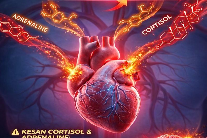 Jantung VS Stress Hormon – Pembunuh Senyap Tanpa Kita Sedari