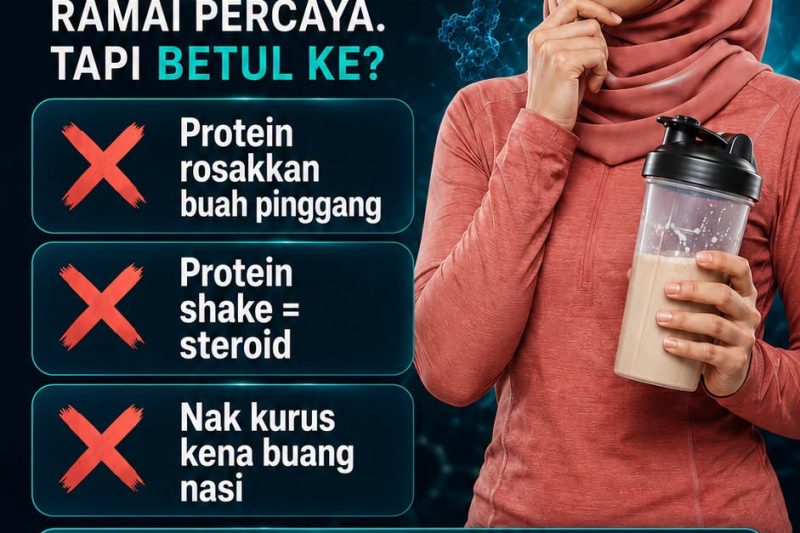MITOS PROTEIN TINGGI RAKYAT MALAYSIA: ANTARA FAKTA, SALAH FAHAM & NASIHAT YANG PERLU DISEMAK