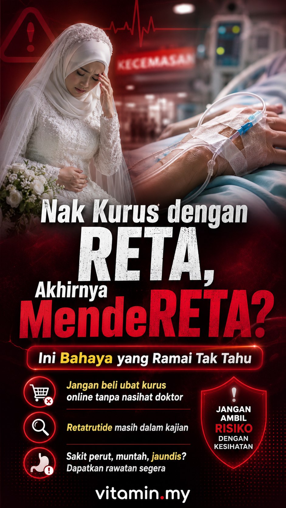 nak kurus dengan RETA, akhirnya MendeRETA